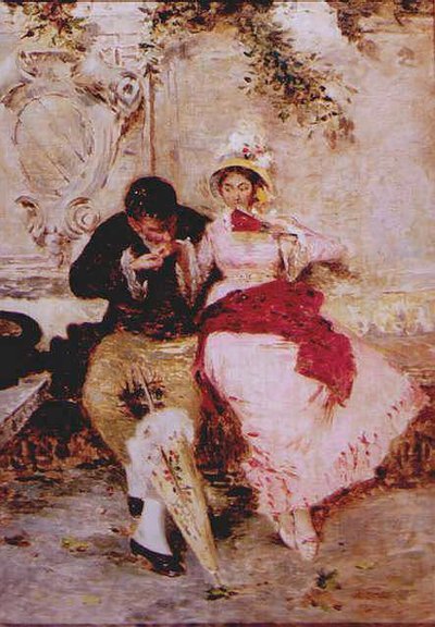 Idyll by Giacomo Favretto